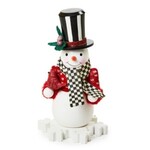 MacKenzie-Childs Cozy Christmas Snowman Nutcracker