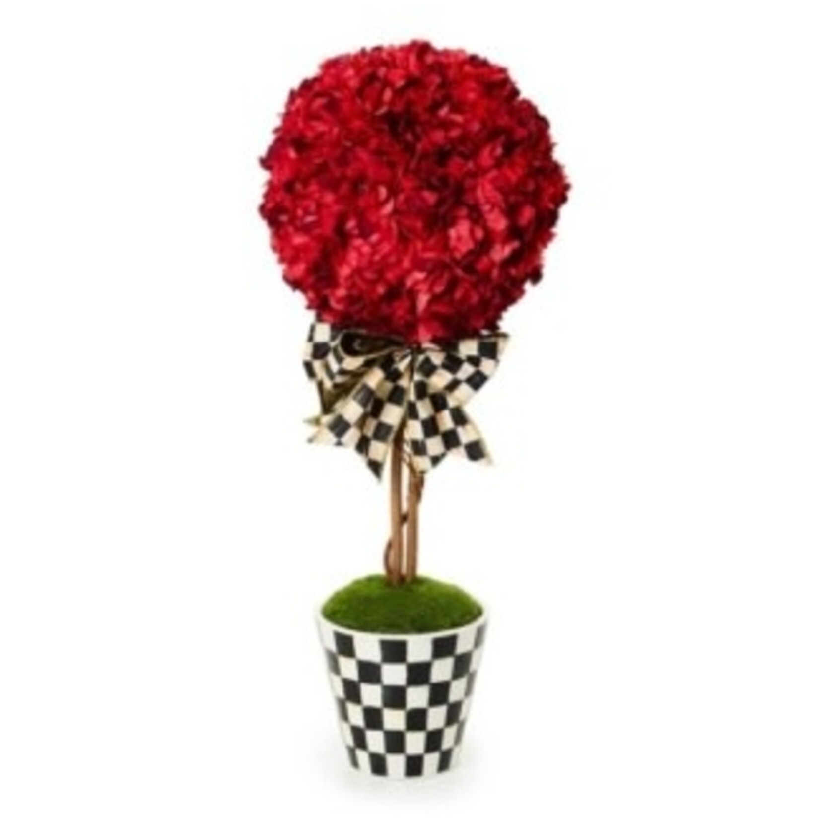 MacKenzie-Childs Small Red Topiary Drop In