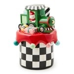 MacKenzie-Childs Granny Kitsch Train Lidded Dish