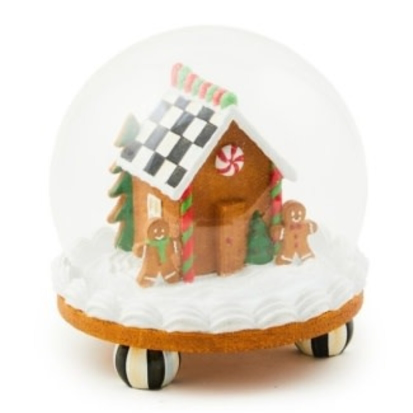MacKenzie-Childs Bake Shop Gingerbread House Cloche