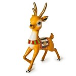 MacKenzie-Childs Granny Kitsch Stripe Trophy Deer