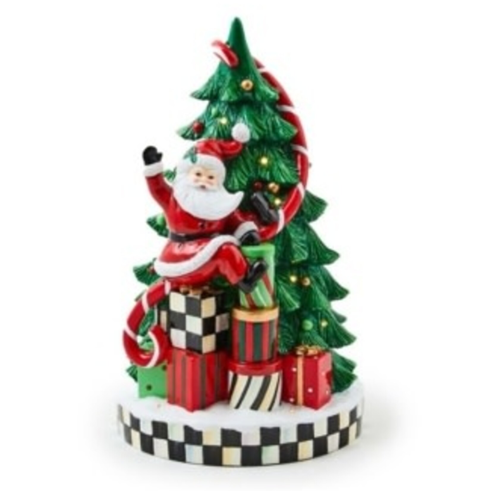 MacKenzie-Childs Cozy Christmas Morning Illuminated Tree