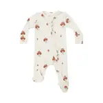 Angel Dear Mushrooms - 2 Way Zipper Footie