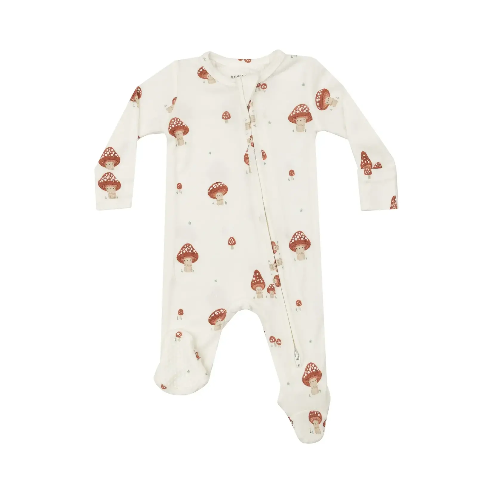 Angel Dear Mushrooms - 2 Way Zipper Footie