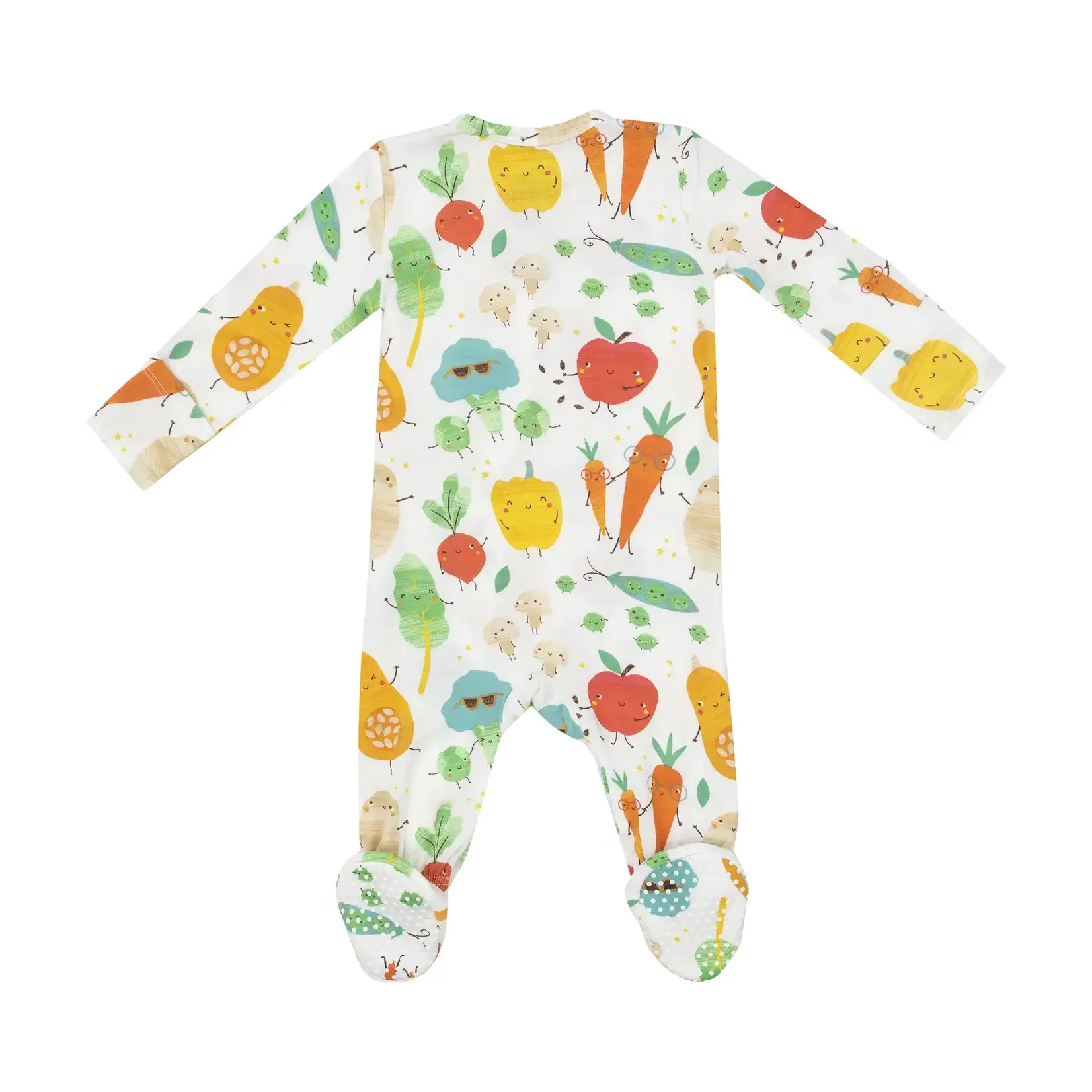 Angel Dear Fall Veggies - 2 Way Zipper Footie