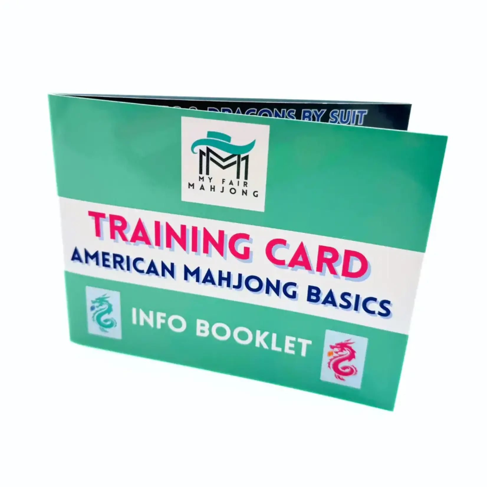 My Fair Mahjong MAHJONG QUICK-START GUIDE: Info booklet & cards ( Dealing - Charleston) 5pk