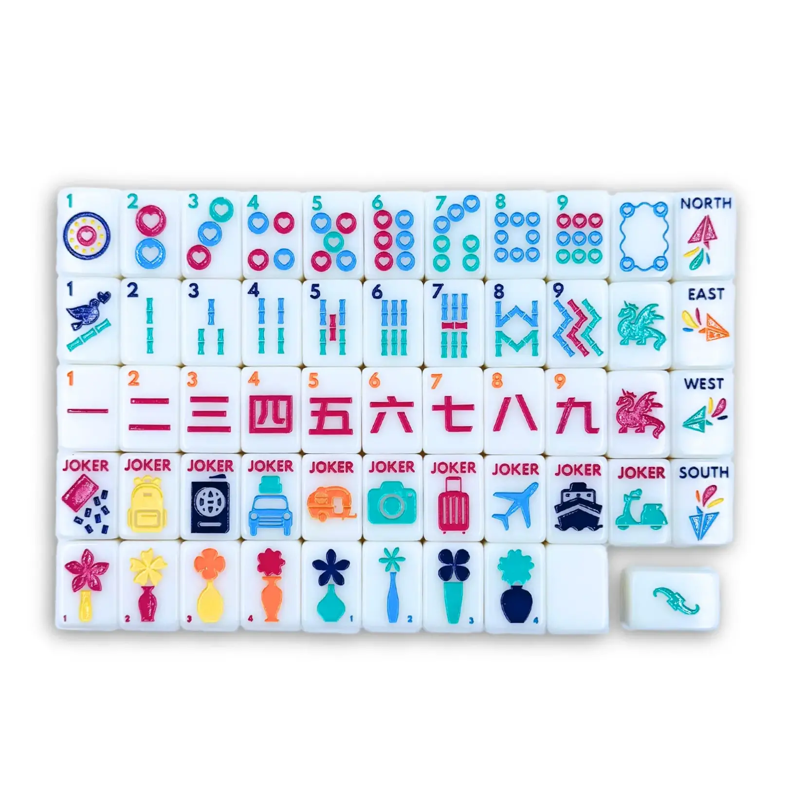 My Fair Mahjong Tiny Travel Mahjong Set- Mini Anywhere Series