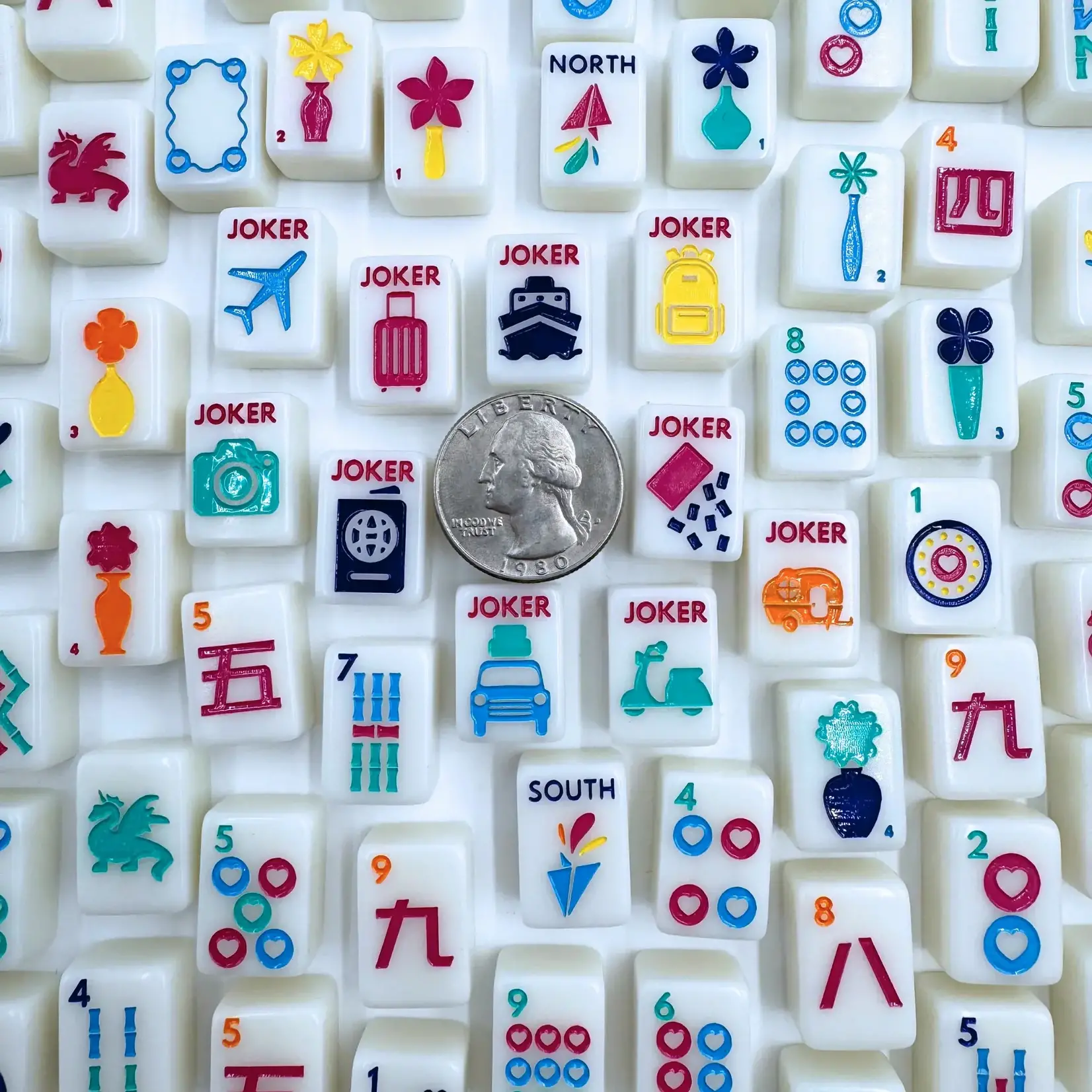 My Fair Mahjong Tiny Travel Mahjong Set- Mini Anywhere Series