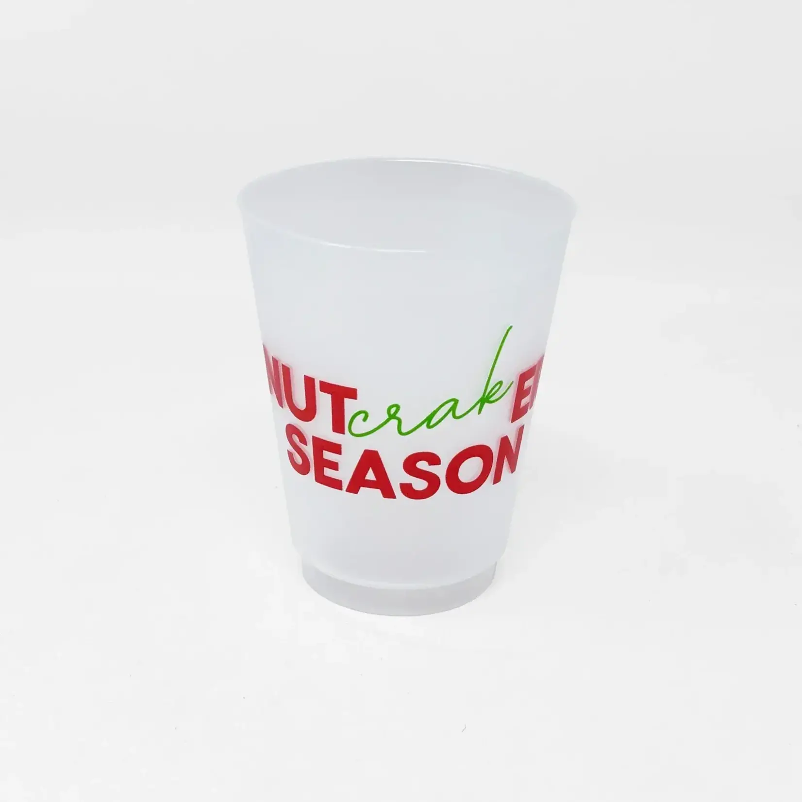 Oh My Mahjong Nutcraker Season Frosted Mahjong Cup