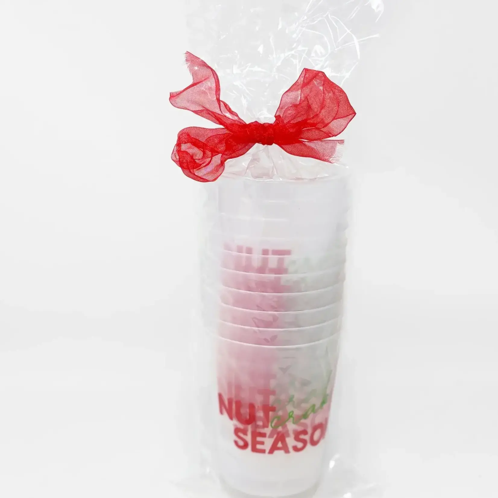 Oh My Mahjong Nutcraker Season Frosted Mahjong Cup