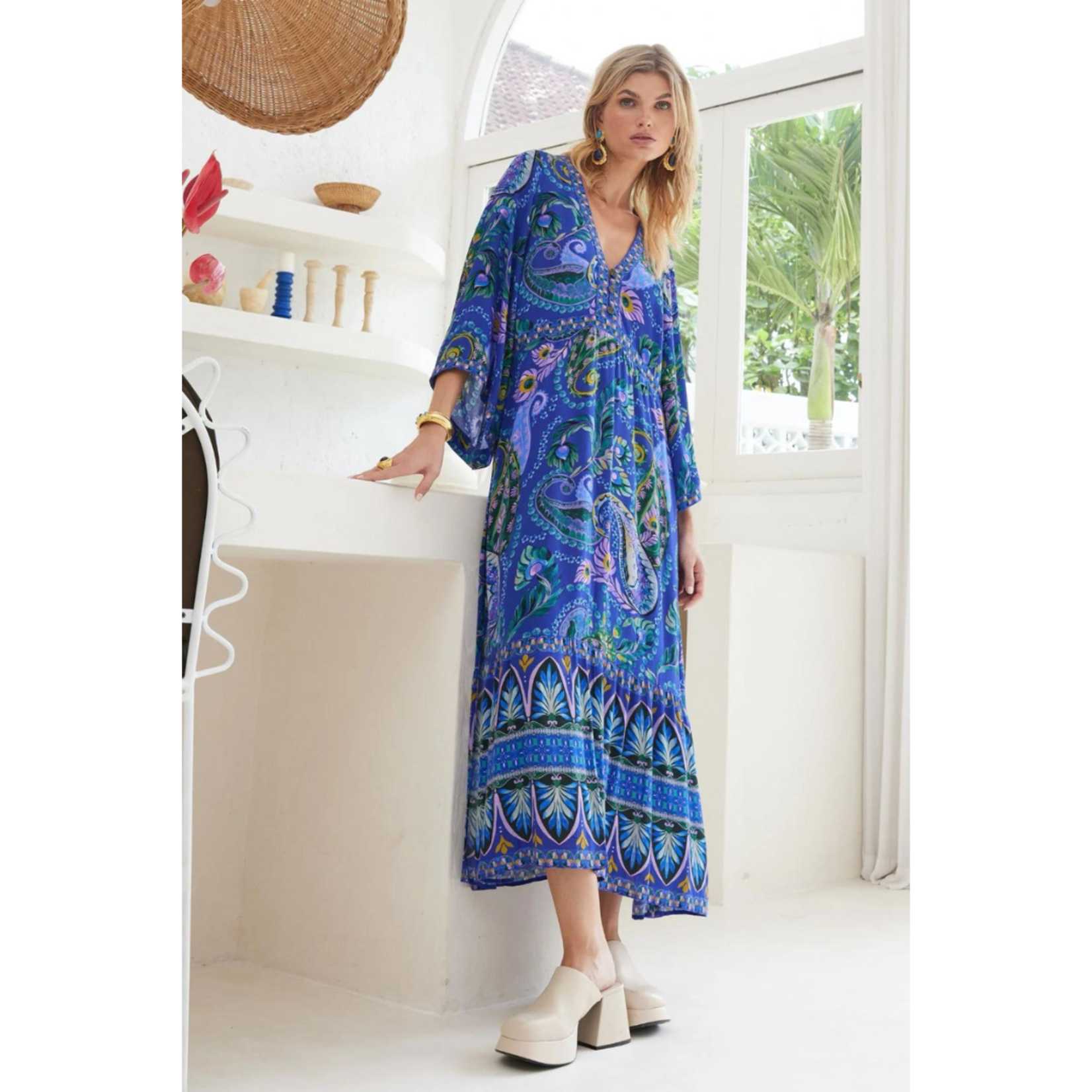 Nine Lives Bazaar Mystic Lagoon Empire Dress