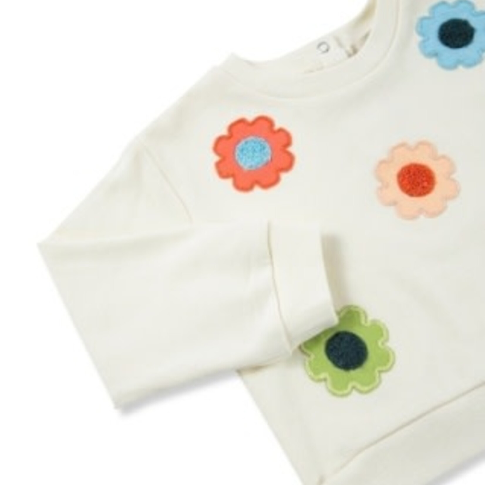 Peek Aren't You Curious Flower Pullover Pant Set
