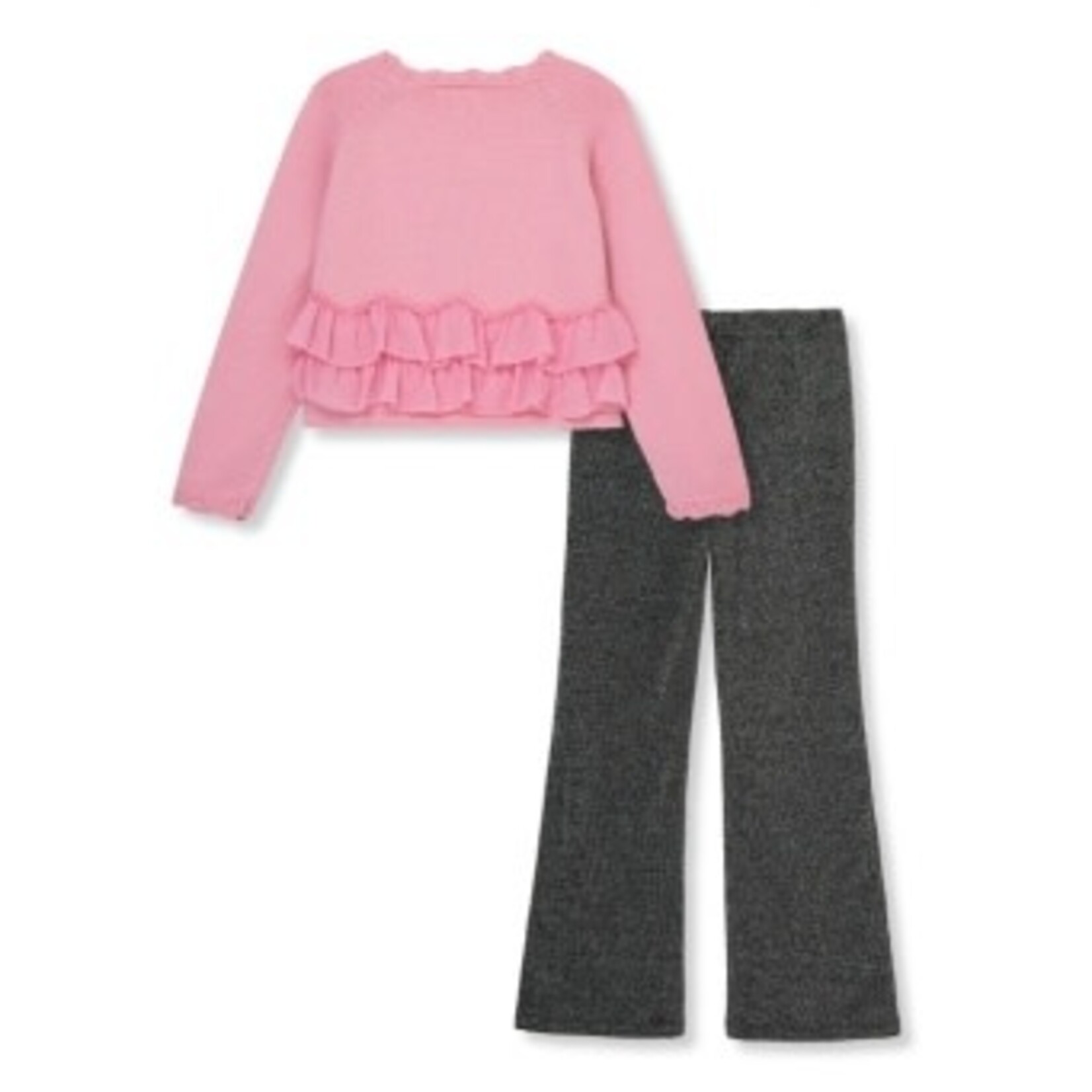 Peek Aren't You Curious crinkle ruffles pant set