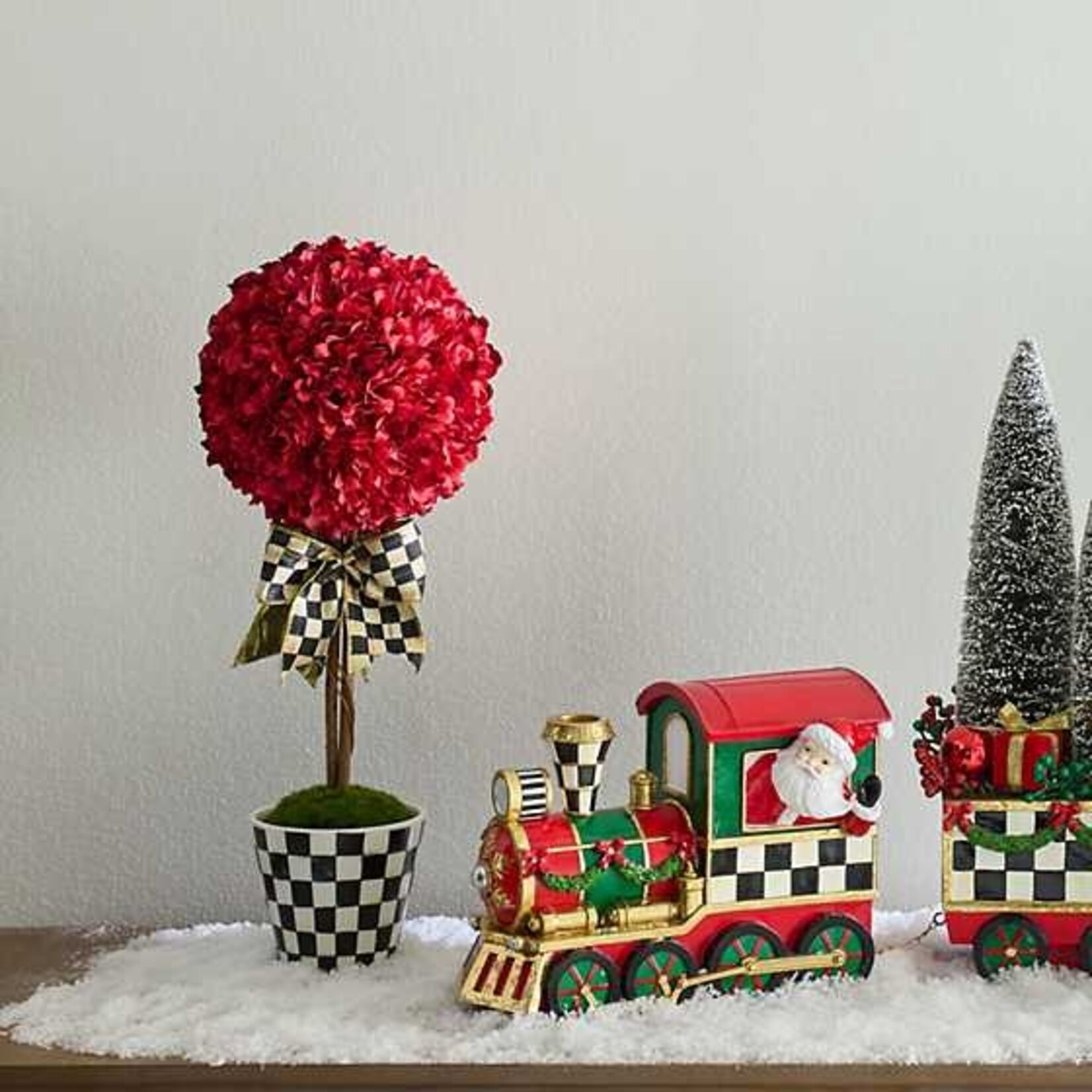 MacKenzie-Childs Small Red Topiary Drop In