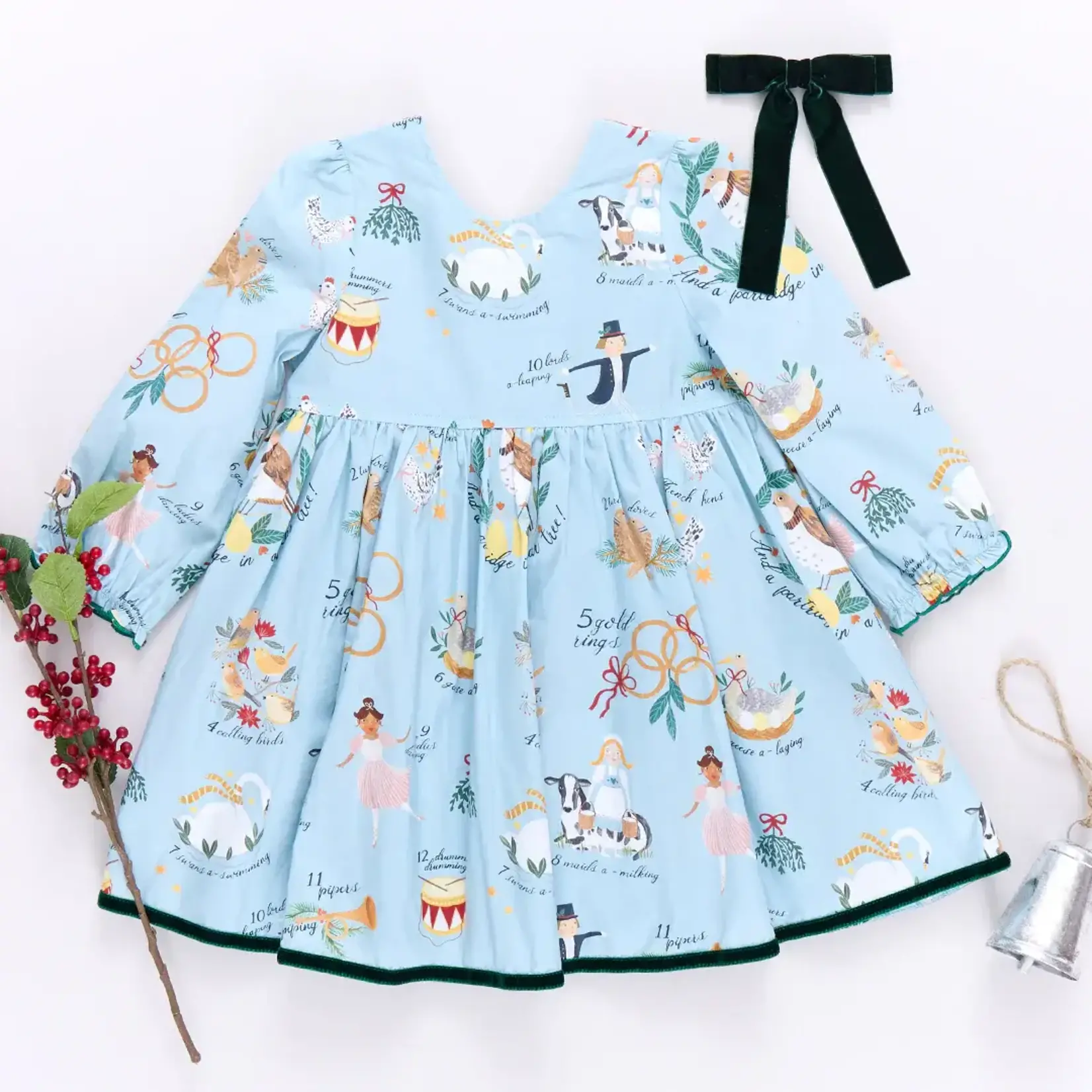 Pink Chicken Amma Dress - 12 Days of Christmas