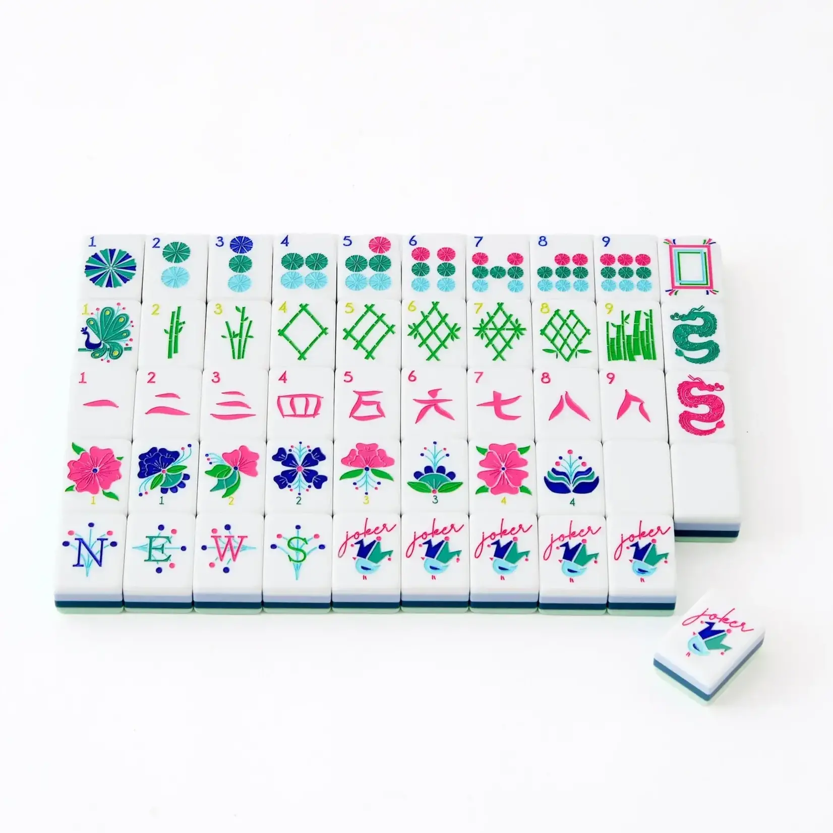 Oh My Mahjong Birdie Mahjong Tiles
