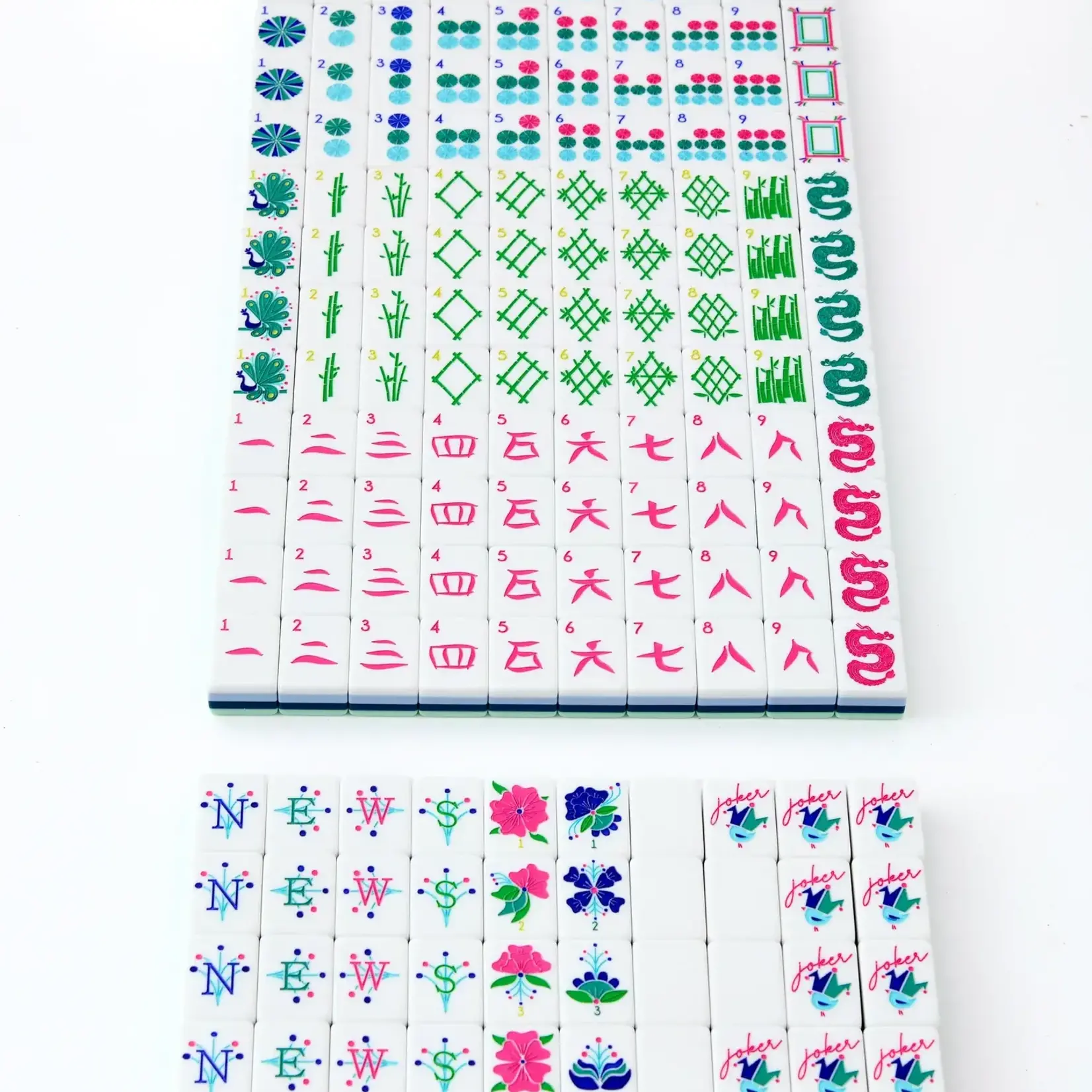 Oh My Mahjong Birdie Mahjong Tiles
