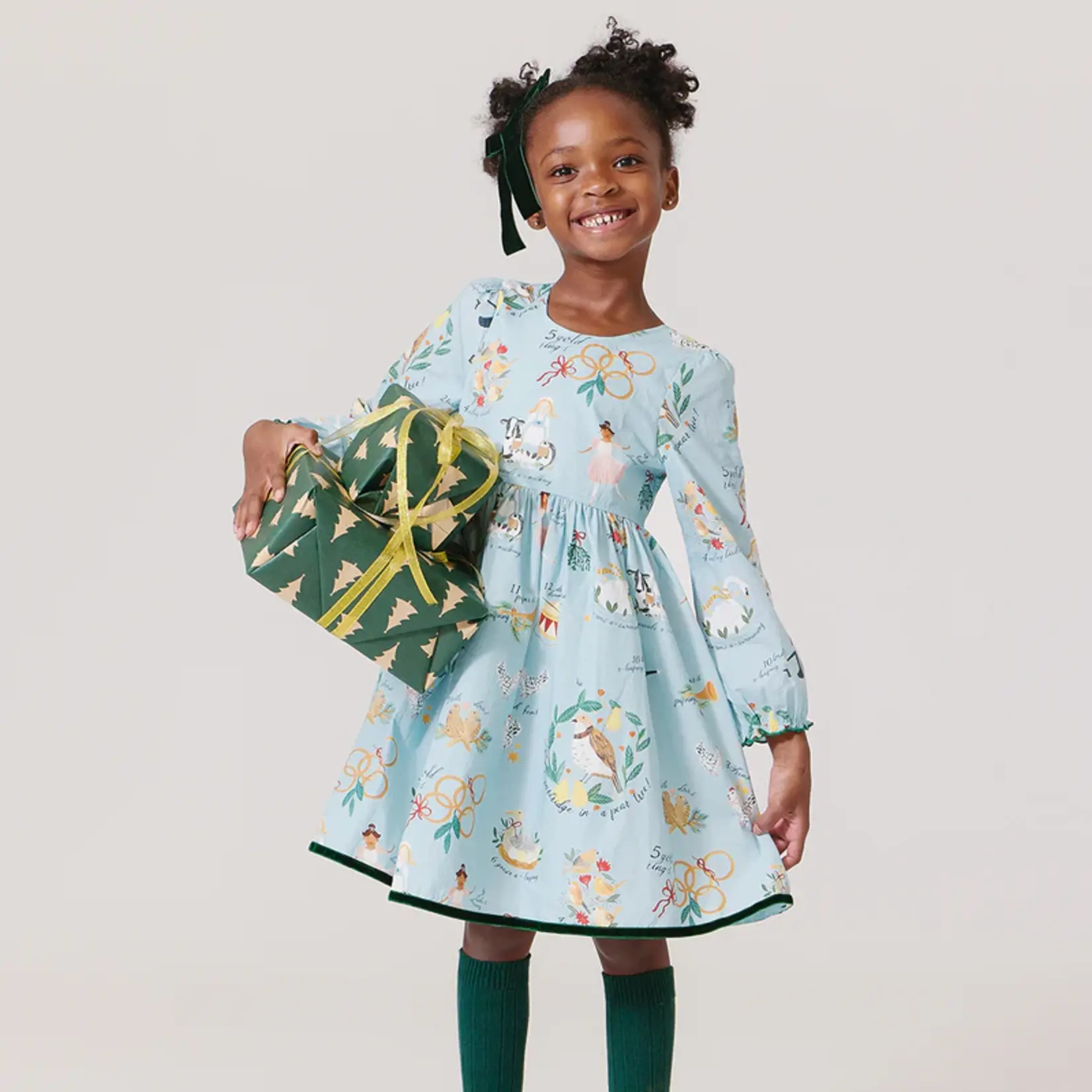 Pink Chicken Amma Dress - 12 Days of Christmas
