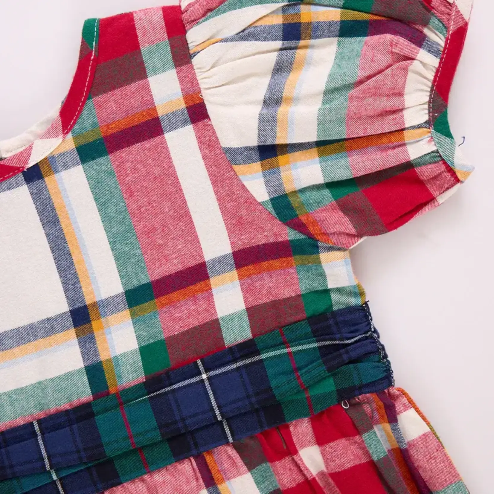 Pink Chicken Ruby Jumper - Holiday Tartan