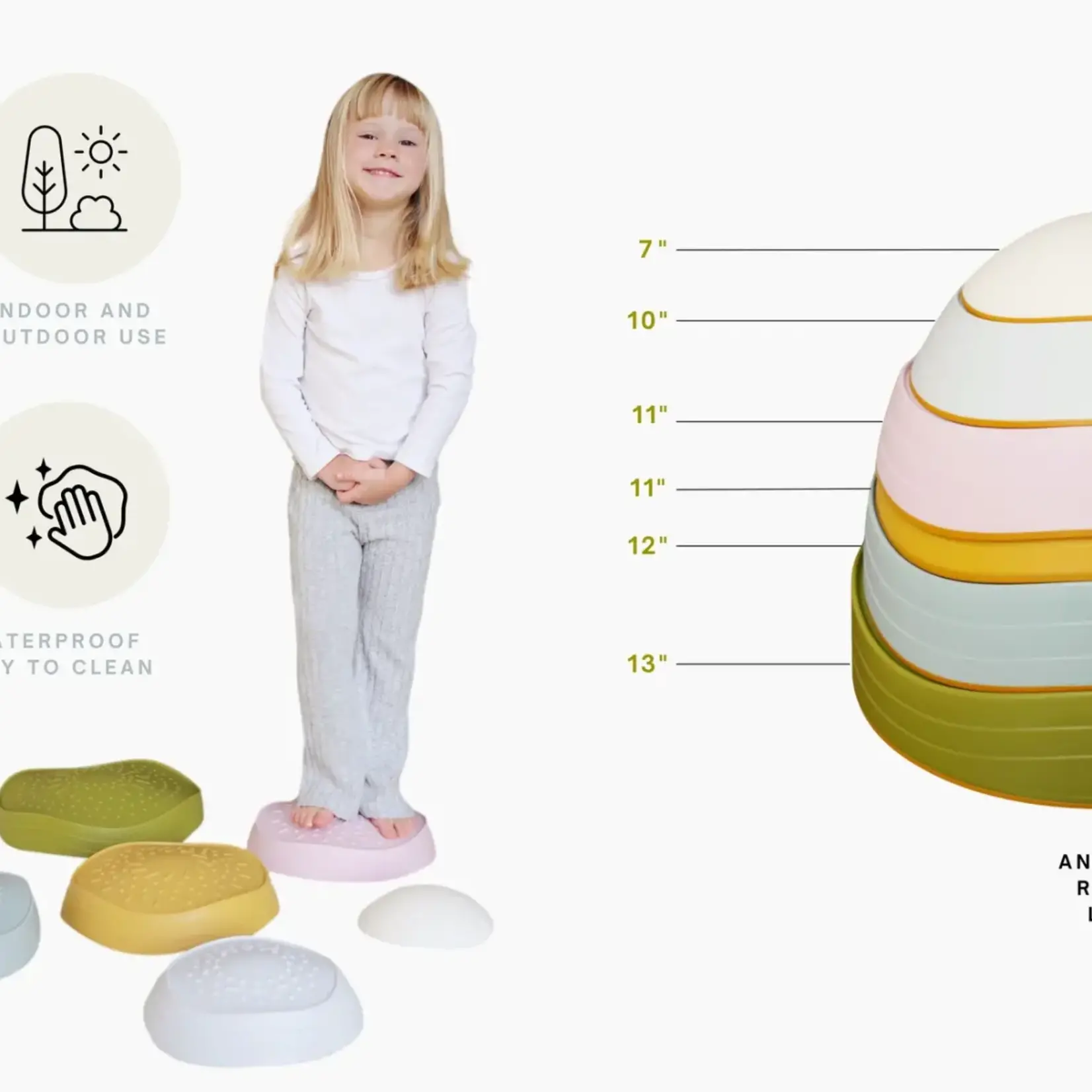 Marlowe & Co Balance Stepping Stones