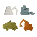 Marlowe & Co Construction Mold Free Silicone Bath Toy Set