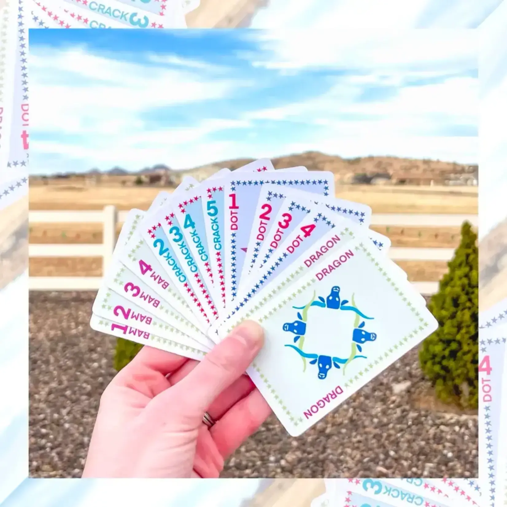 Play Away Cards Mahjong Texas Playing Card Deck
