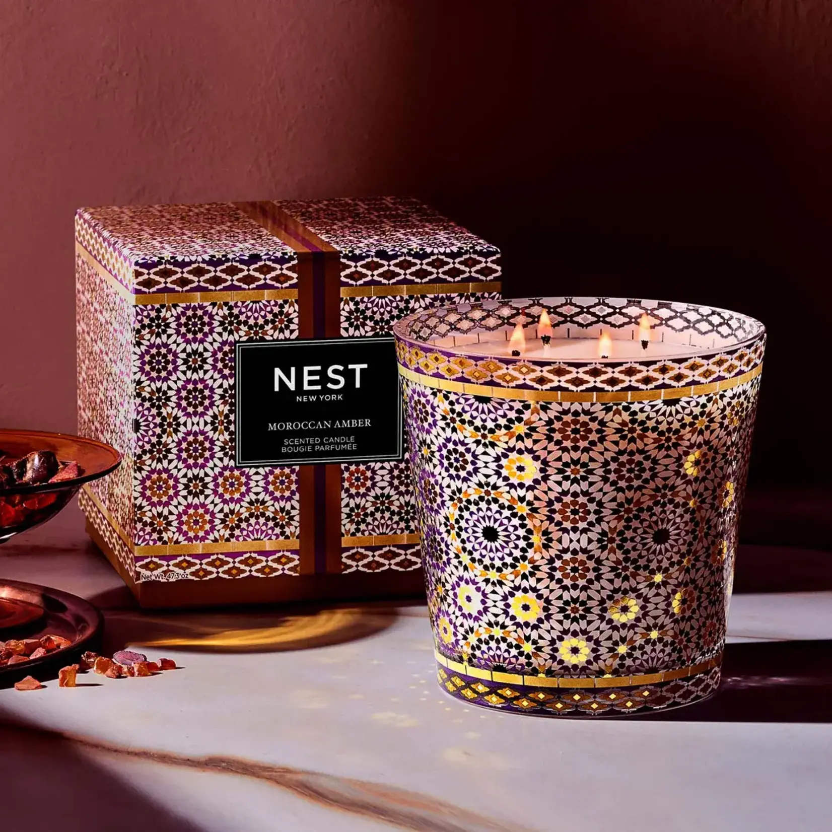 Nest Fragrances Moroccan Amber Decorative Luxury Candle