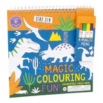 Floss and Rock Dino Colouring Fun