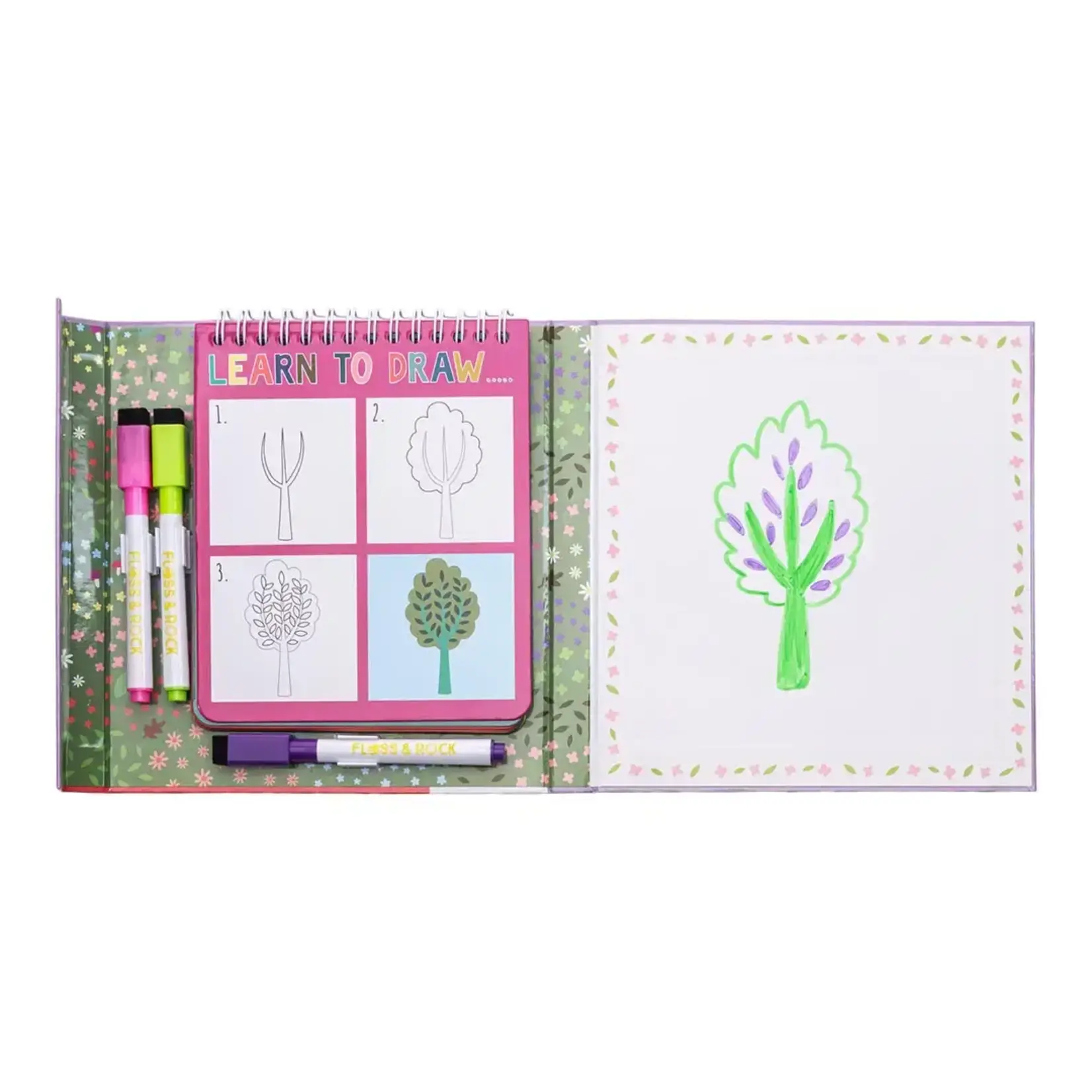 Floss and Rock Fairy Tale Learn To Draw