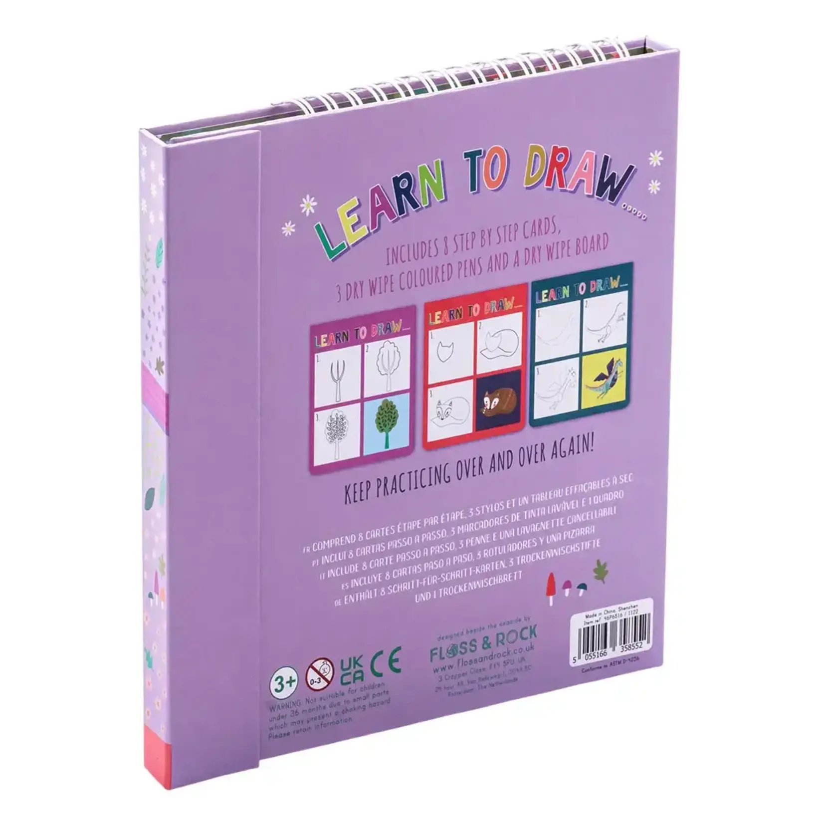 Floss and Rock Fairy Tale Learn To Draw