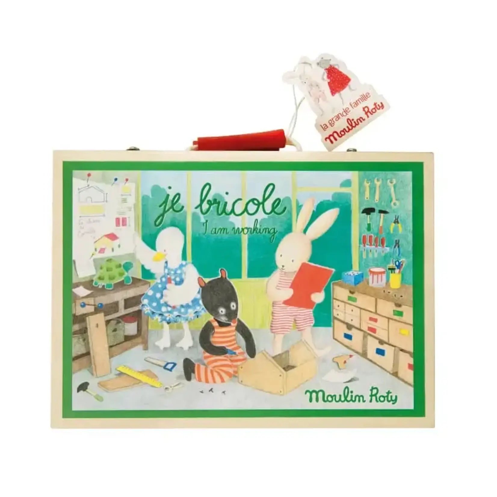 Moulin Roty Suitcase - Handyman Tool Set