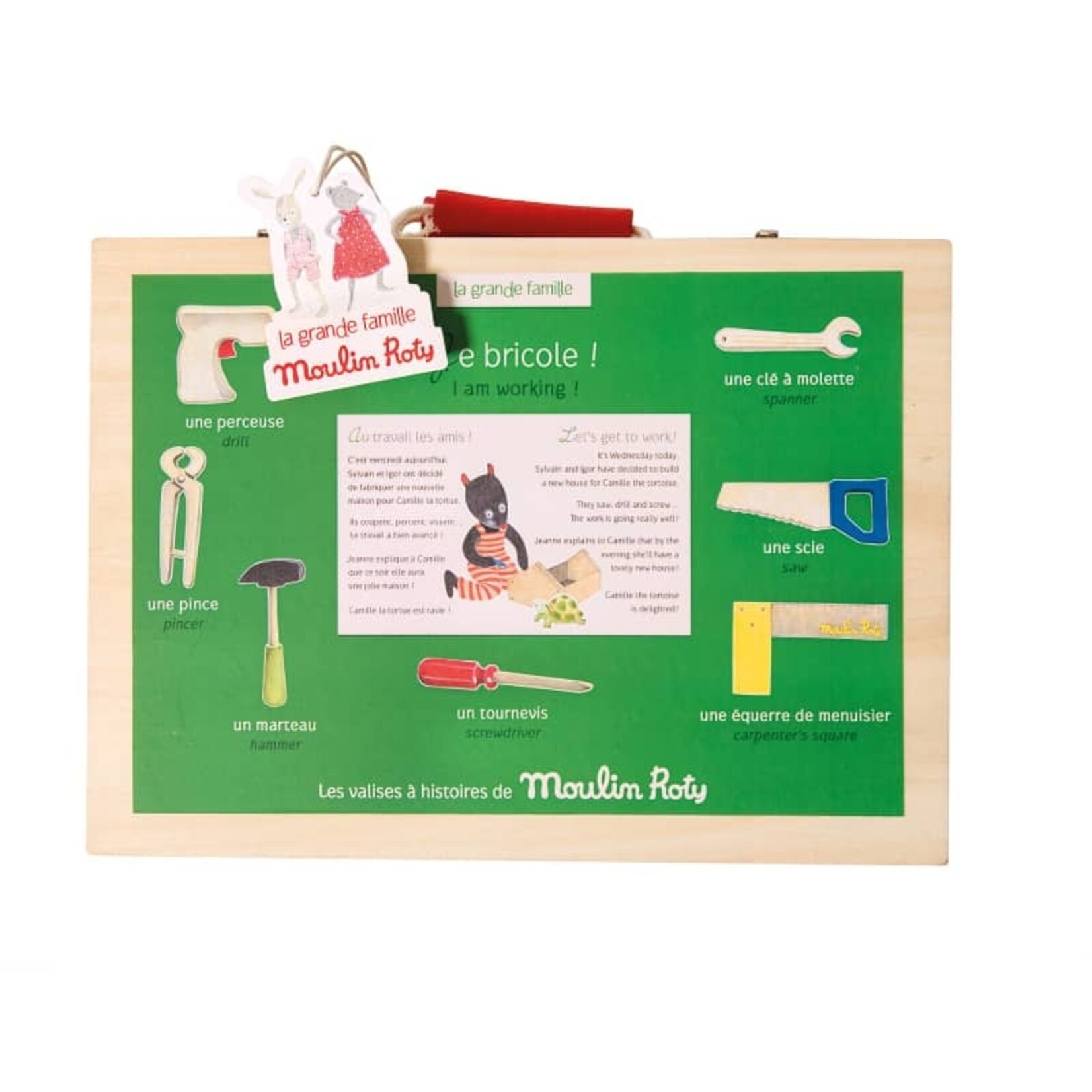 Moulin Roty Suitcase - Handyman Tool Set