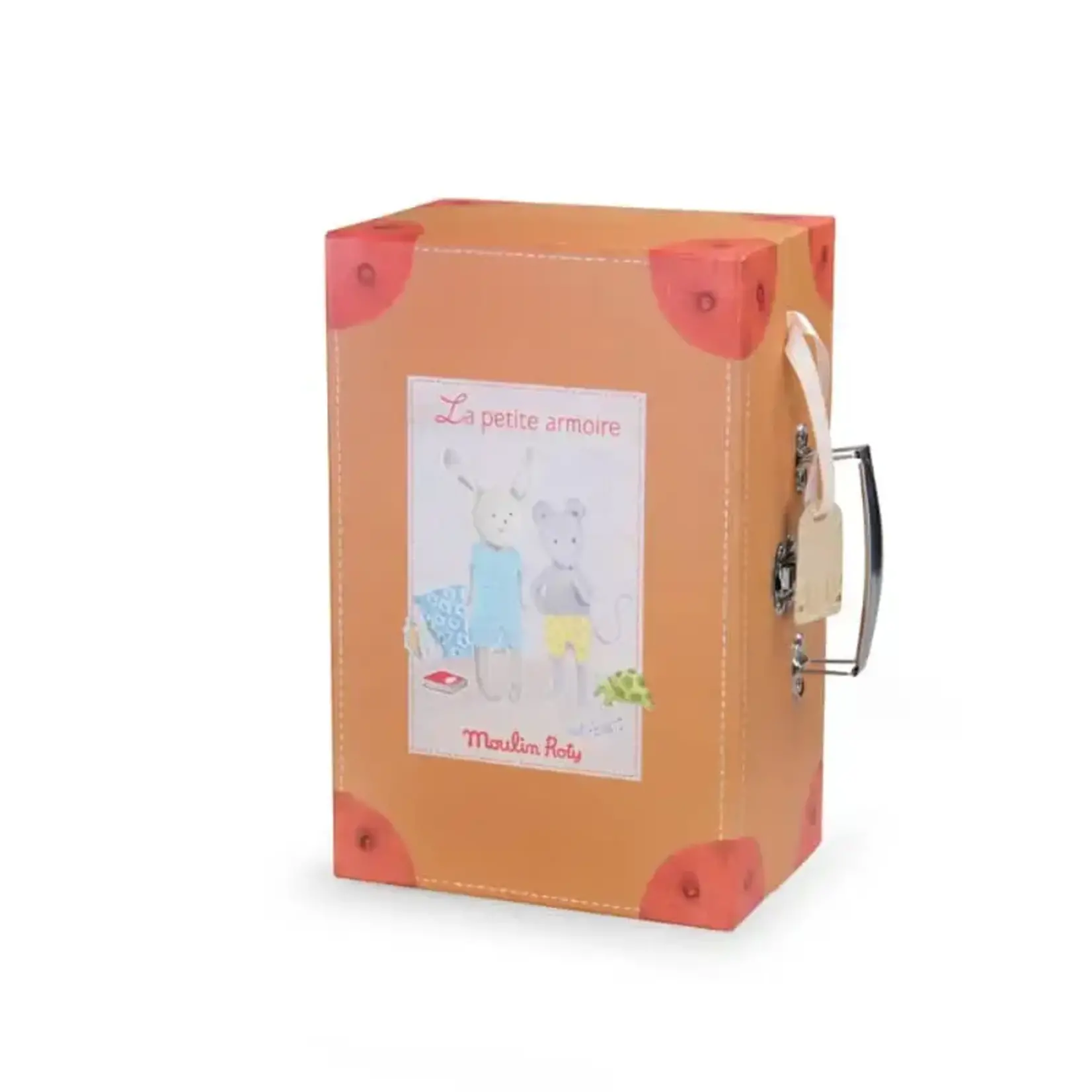 Moulin Roty Suitcase - Rabbit & Mouse Wardrobe