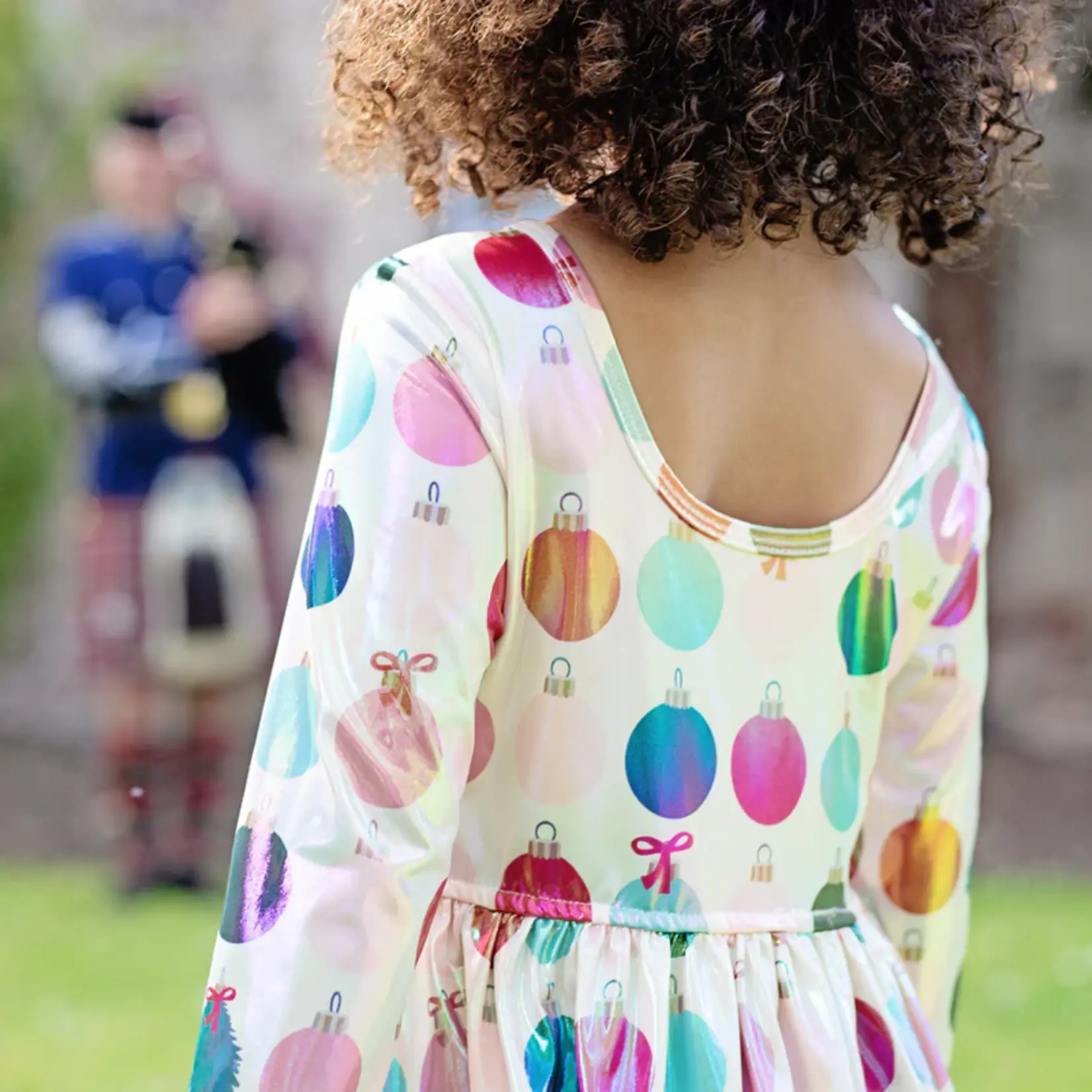 Pink Chicken Lame Steph Dress - Ornaments