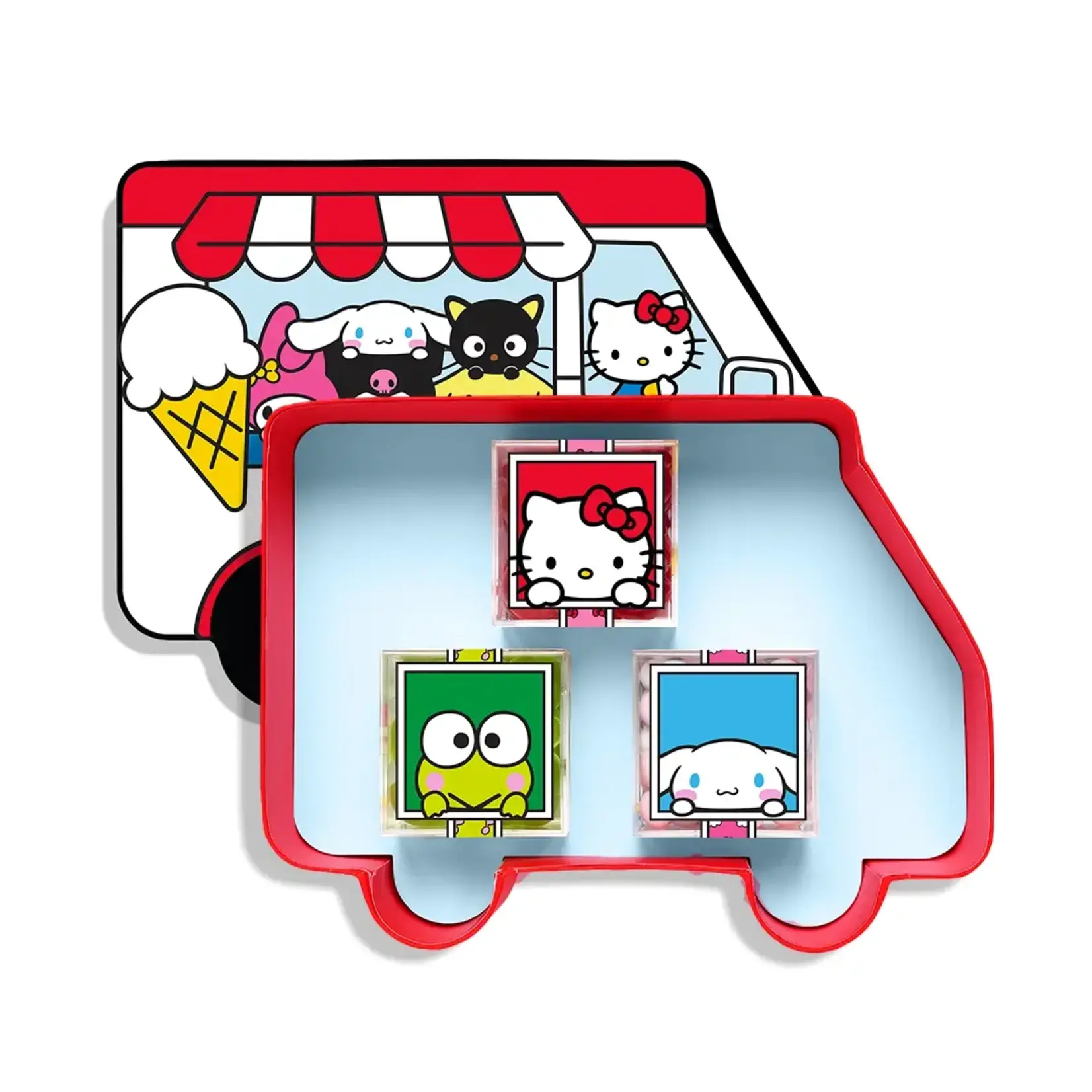 Sugarfina Hello Kitty and Friends 3pc Truck Bento Box​