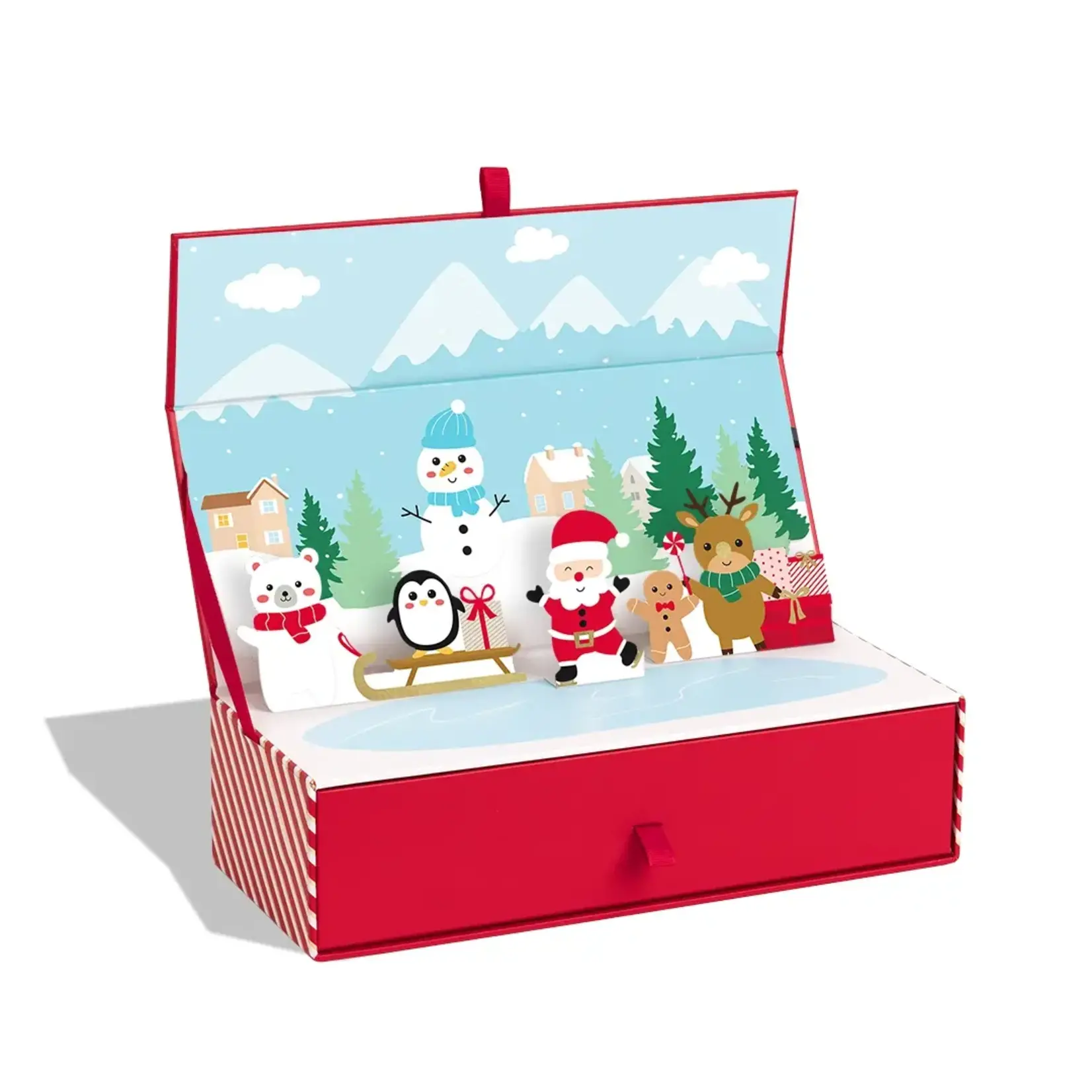 Sugarfina Santa and Friends 3pc Pop-Up Bento Box (Holiday 2024)​