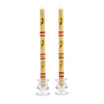 MacKenzie-Childs Reindeer Dinner Candles, Set of 2
