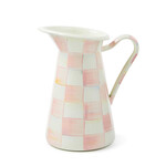MacKenzie-Childs Rosy Check Medium Practical Pitcher