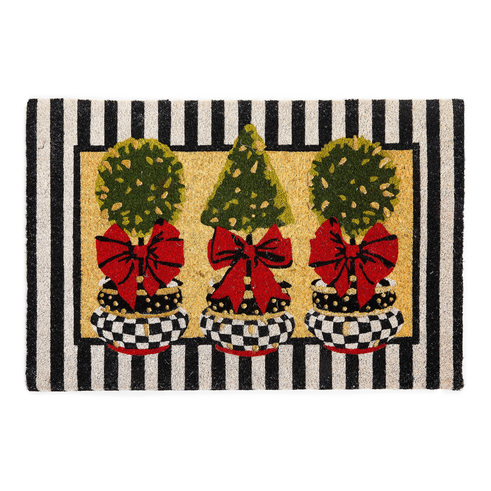 MacKenzie-Childs Topiary Entrance Mat