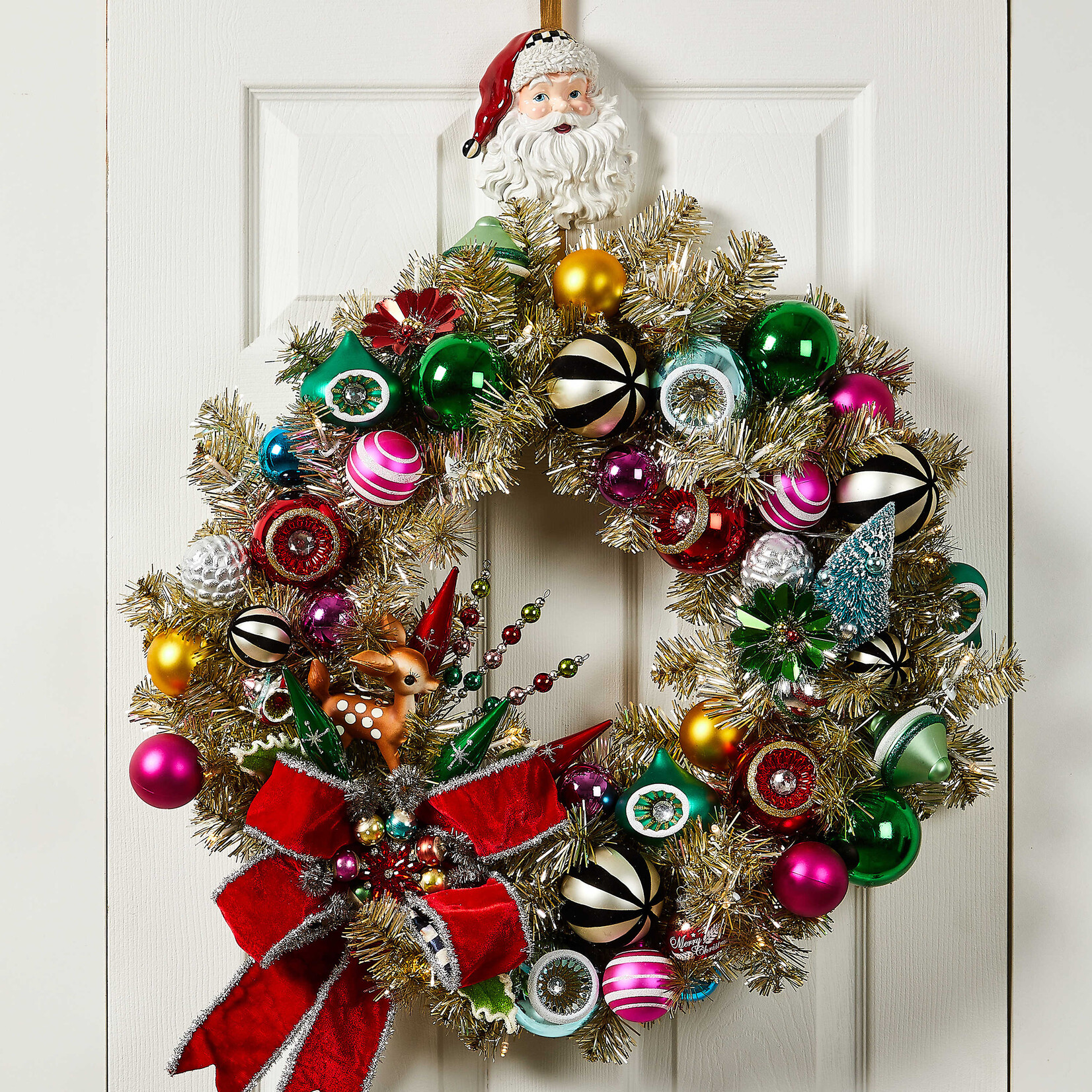 MacKenzie-Childs Santa Wreath Hanger