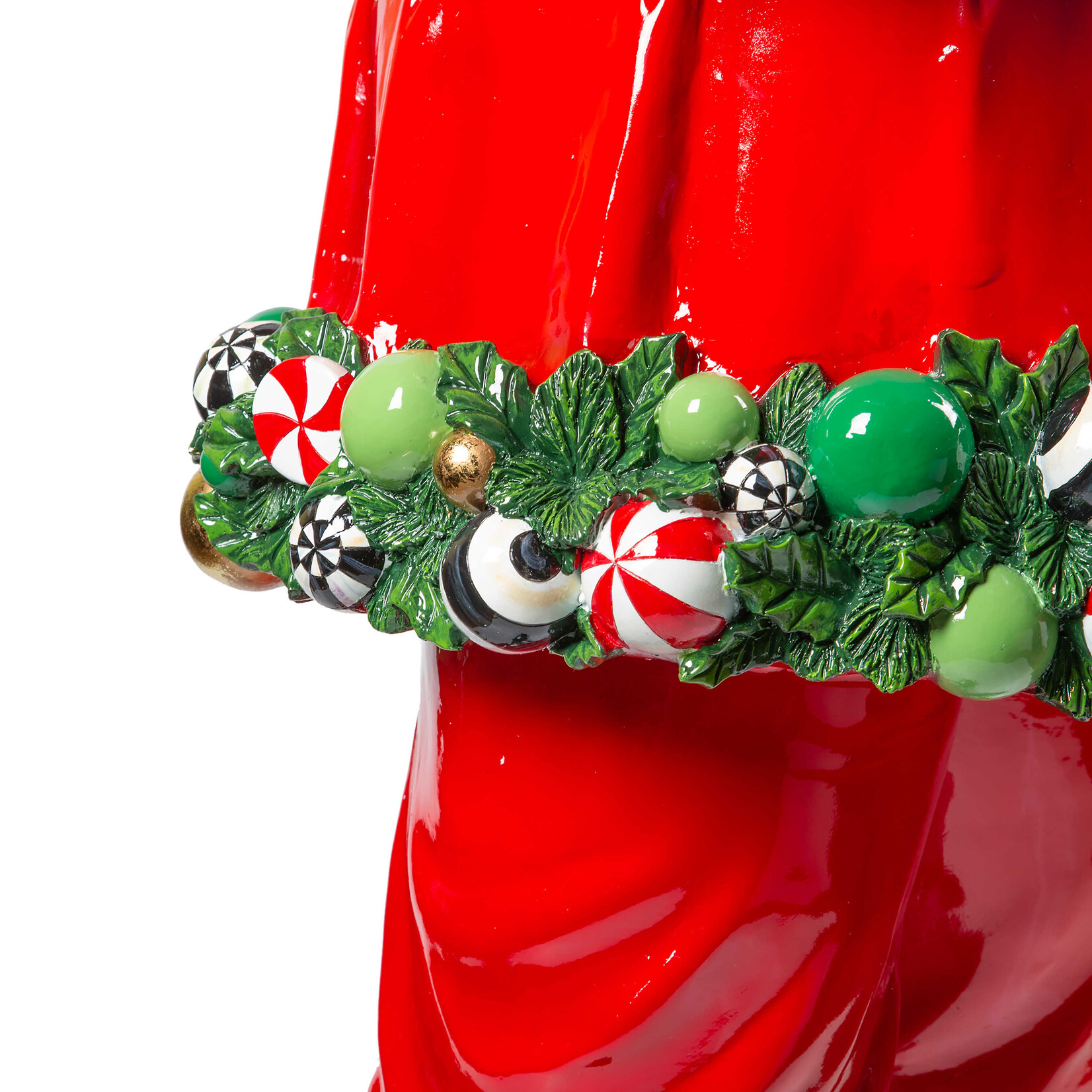 MacKenzie-Childs Jolly Trophy Santa