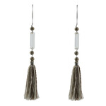 MacKenzie-Childs Crystal Palace Prism Tassels, Set of 2