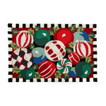 MacKenzie-Childs Jolly Ornaments 2' x 3' Rug