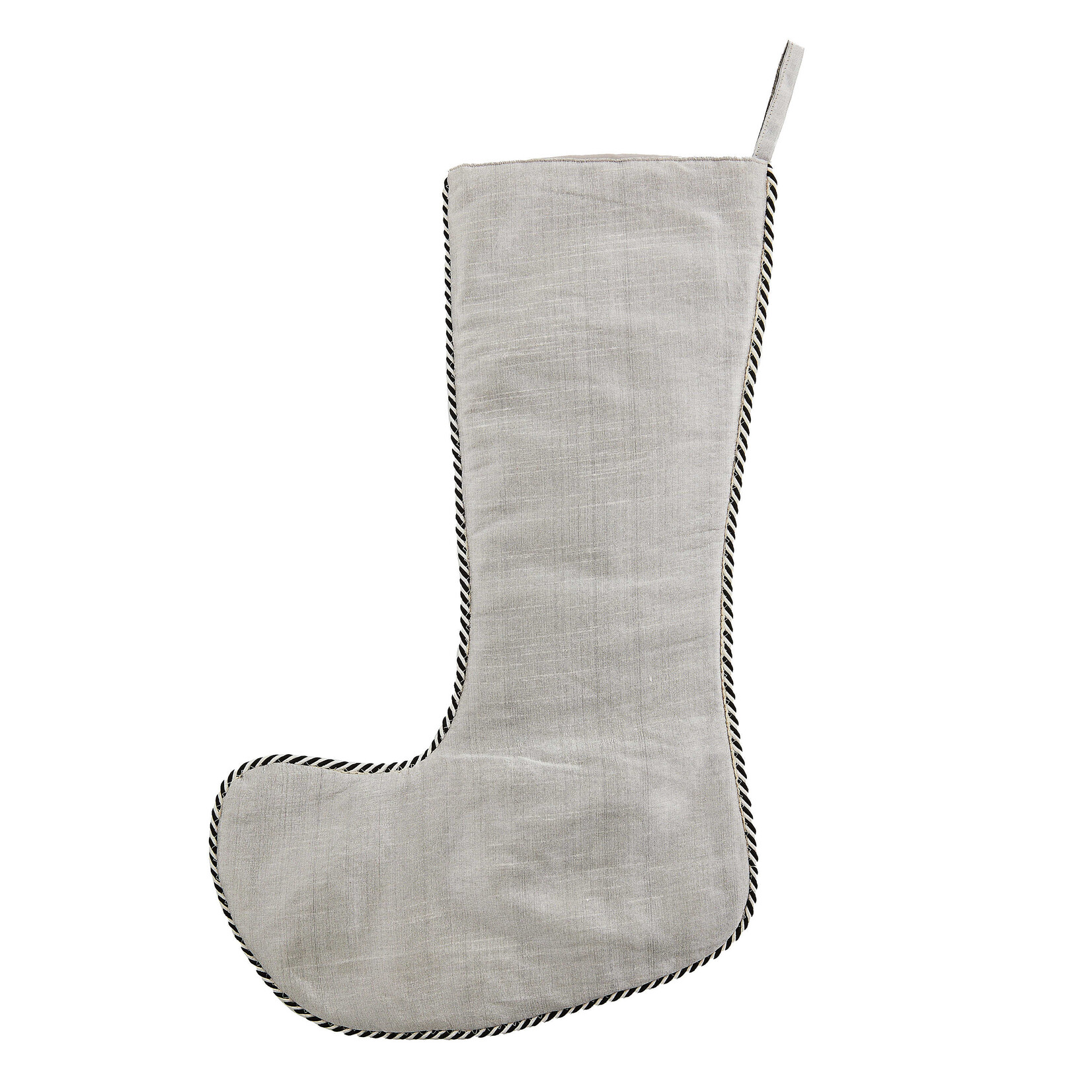 MacKenzie-Childs Holiday Swan Velvet Stocking