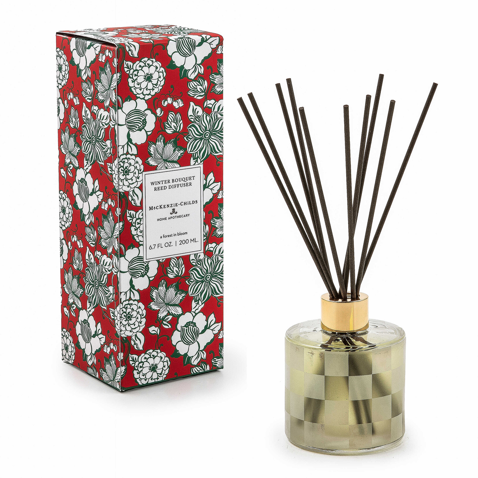 MacKenzie-Childs winter bouquet reed diffuser