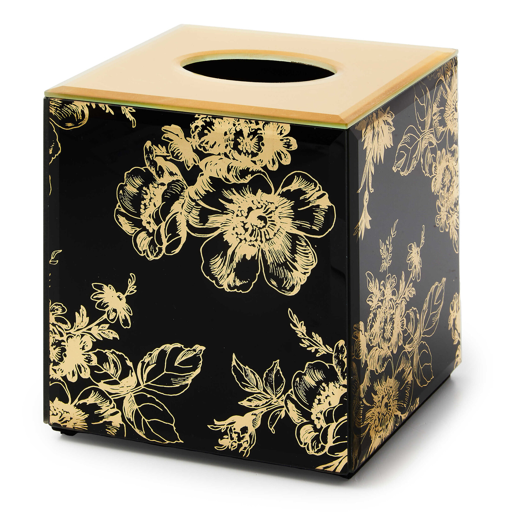 MacKenzie-Childs twilight toile boutique tissue box cover
