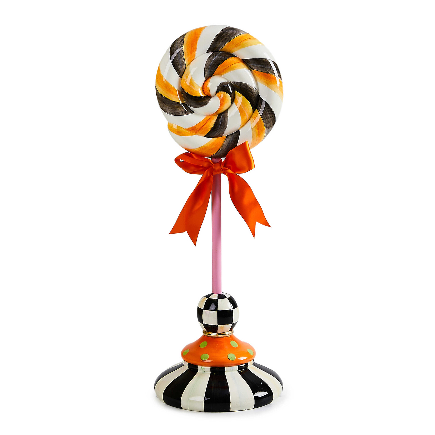 MacKenzie-Childs trick or treat small lollipop topiary