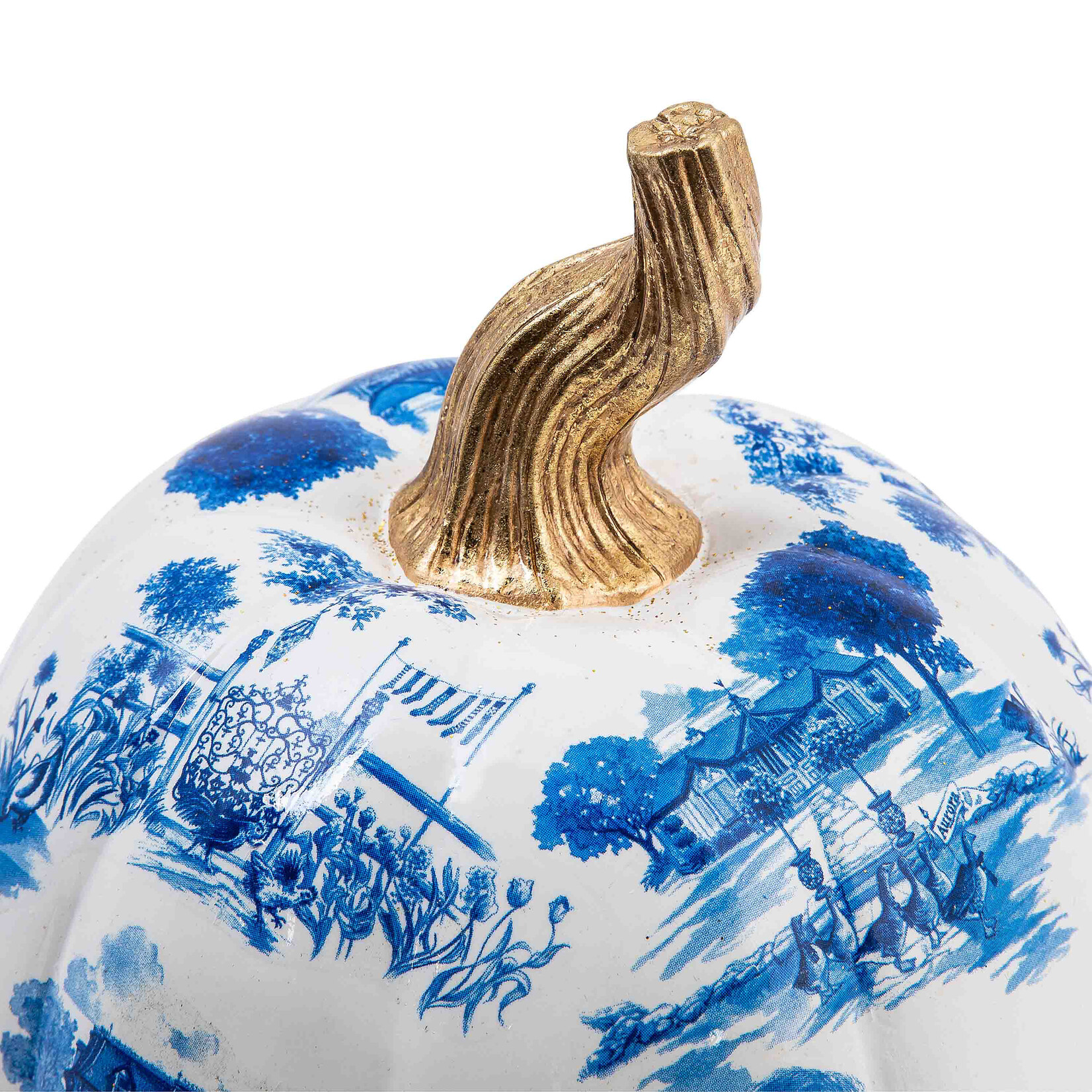 MacKenzie-Childs royal toile small pumpkin