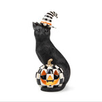 MacKenzie-Childs Illuminated Happy Jack Cat