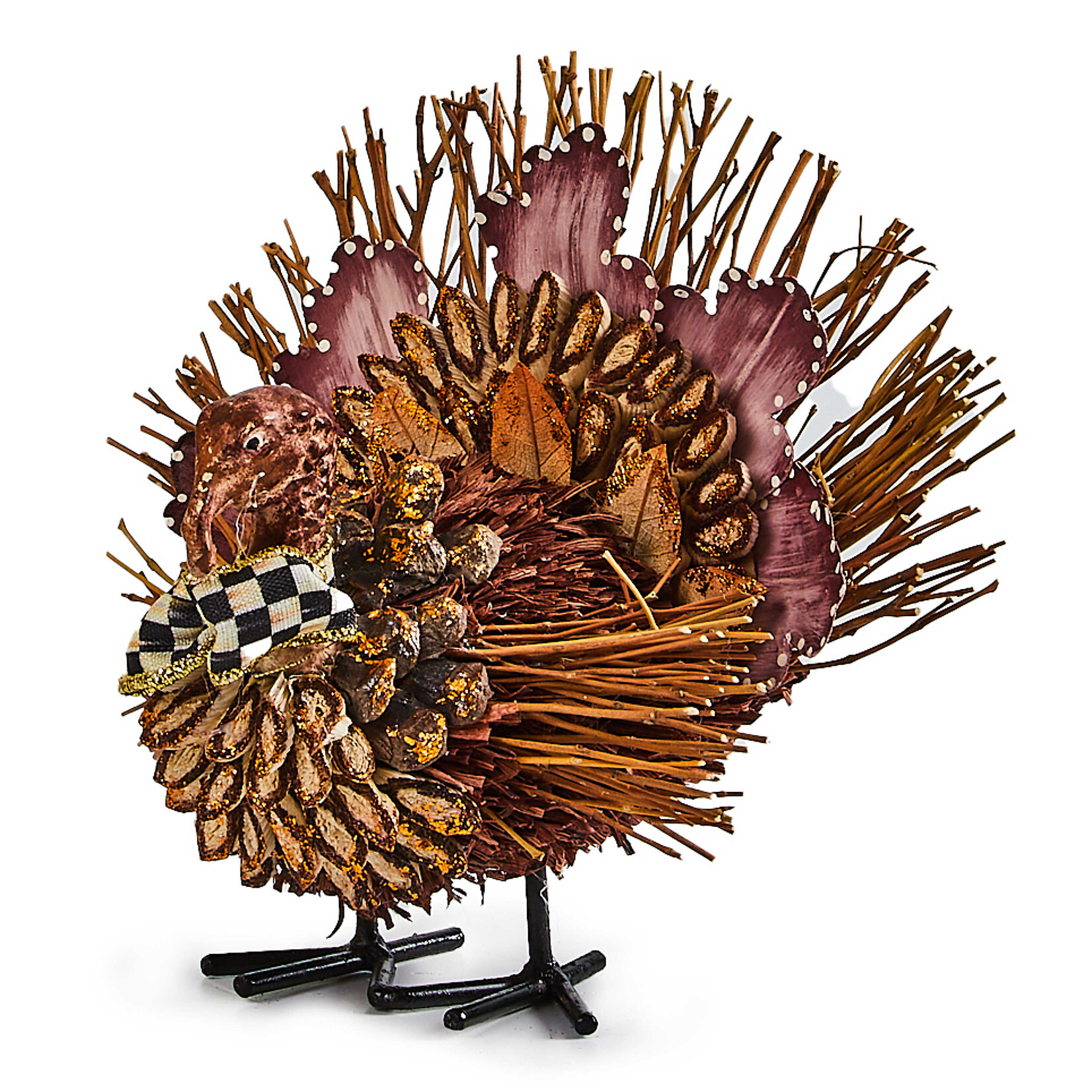MacKenzie-Childs autumnology small turkey figurine